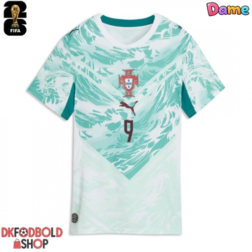 Portugal Goncalo Ramos #9 Udebanetrøje Dame VM 2026 Kort ærmer